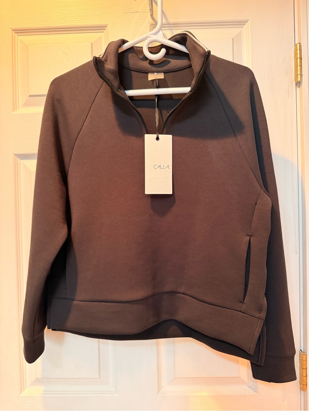CALIA by Carrie Underwood Black Quarter Zip Pullover